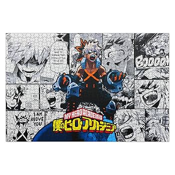 僕のヒーローアカデミア ヒロアカ 原画展 パズル 爆豪 勝己 Amazon.co.jp: ヒロアカ パズル 1000ピース爆豪勝己 50x75cm